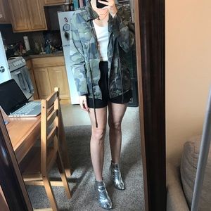 Camo Cargo Jacket | Size M